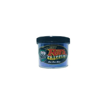 Roth Flake & Pearl Product Voo Doo Bloo Trippin' Metal Flake, .015 Standard Size, 2oz Jar TRF223